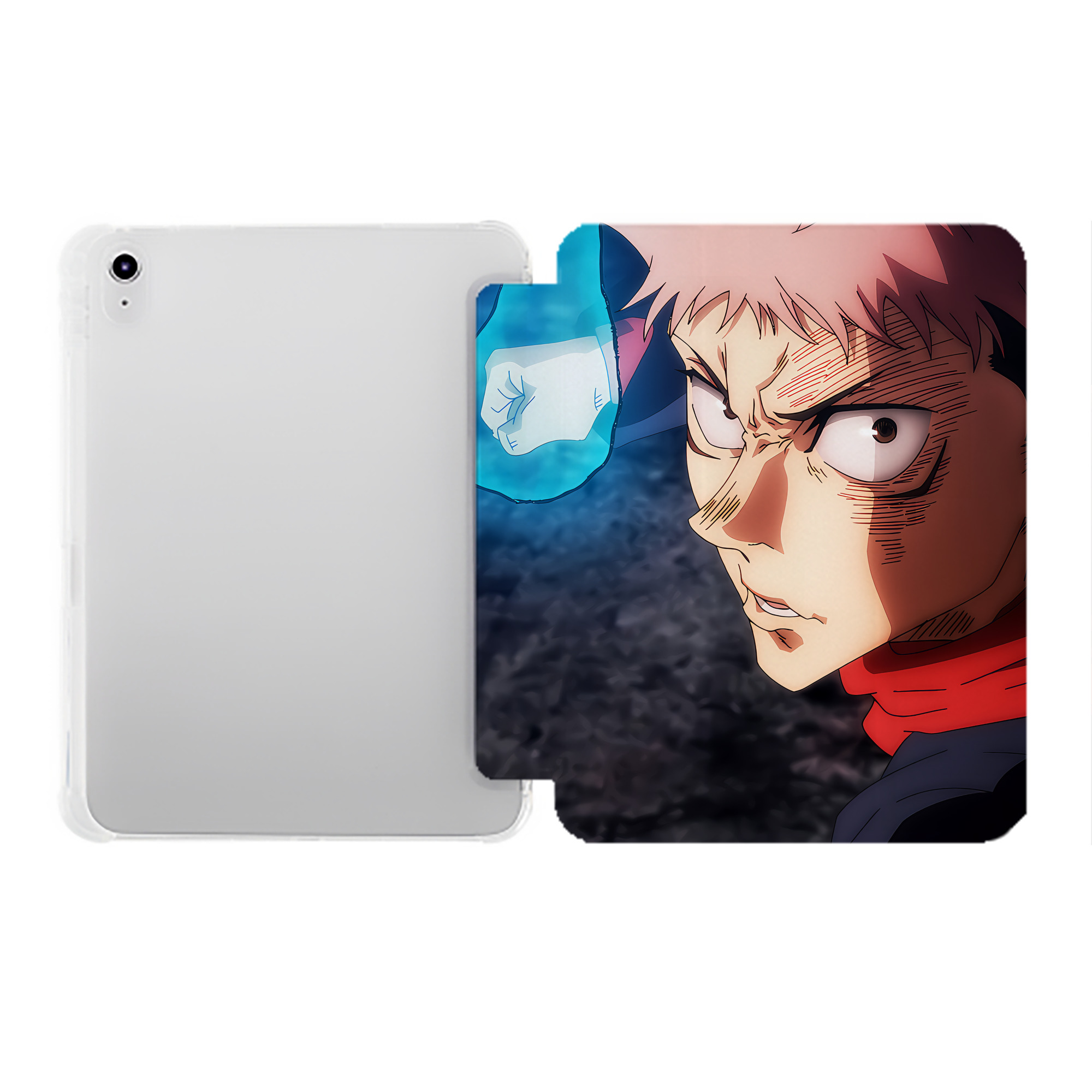 （画像用） SPY×FAMILY间谍家家酒 IPad ケース ペン収納付き 三つ折りスタンド PUレザー×シリコン 対応機種9.5/10.5/10.9インチ